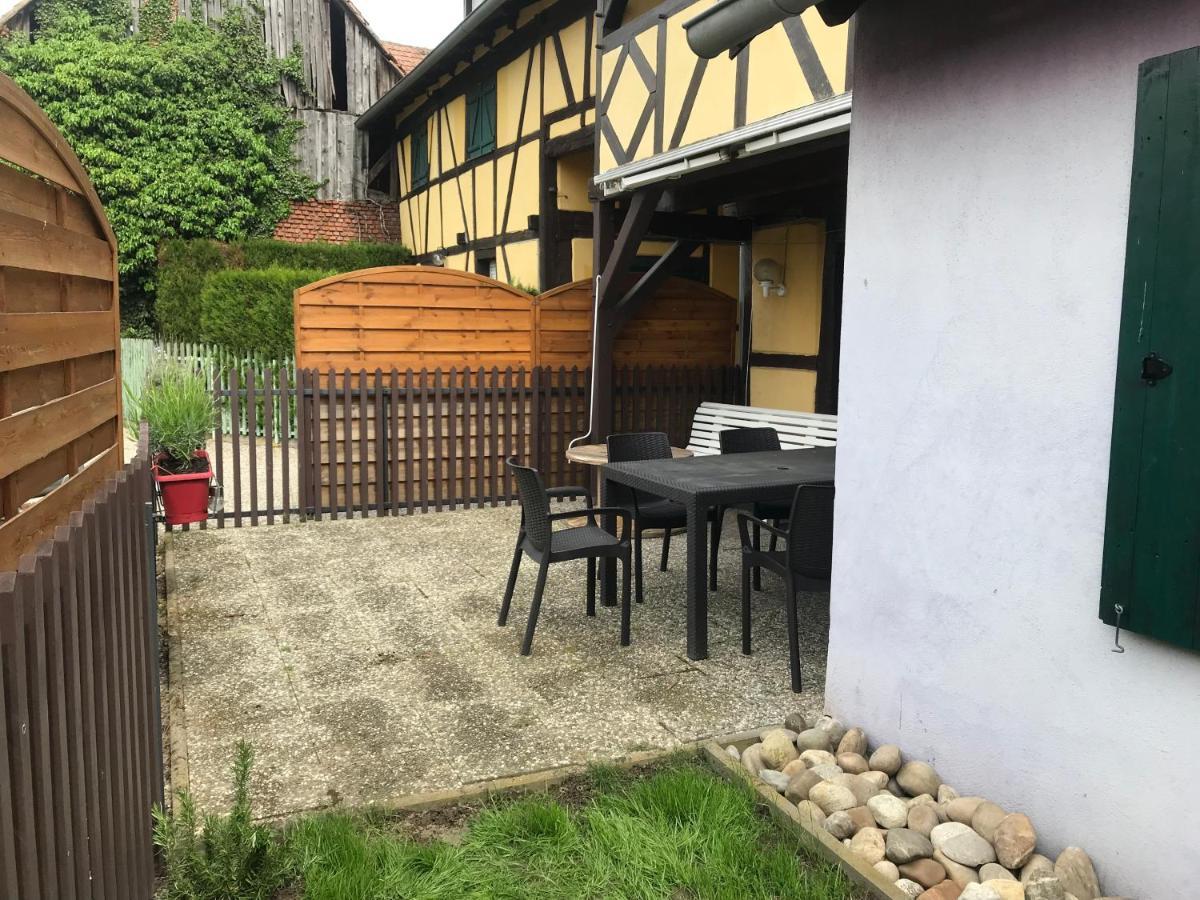 Gite Plain-Pied Avec Jardin Du Centre Alsace Ebersheim Luaran gambar
